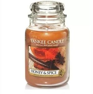 🔥🔥NEW Honey & Spice 22 oz Yankee Candle